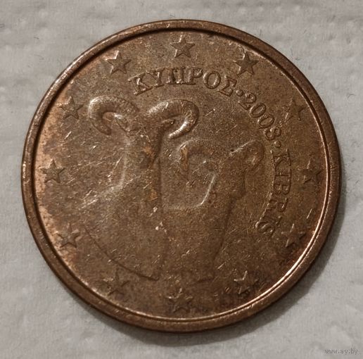 Кипр 5 евроцентов, 2008 (14-4-5)