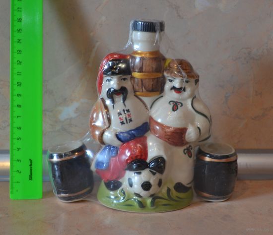 Штоф. Казаки. Футбол.