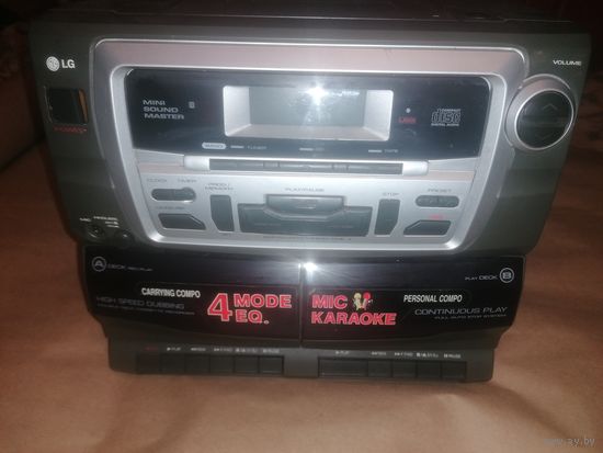 Магнитофон LG модель CD-962AX без колонок