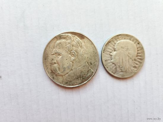 Сборный лот из 3 монет Европы