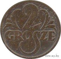 Польша 2 гроша 1931г.
