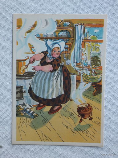 Гольц сказка 1965  10х15 см