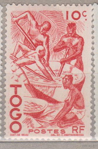 Французская колония Того культура ТОГО 1947 год лот 15 ЧИСТАЯ