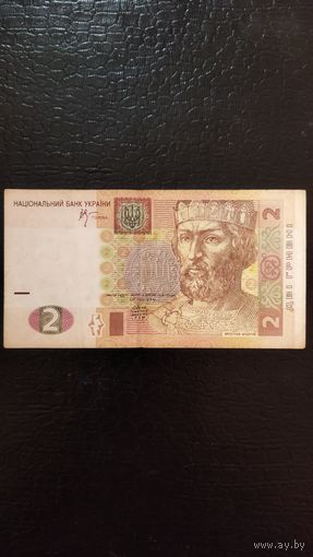 2 гривны 2005 г. Серия ВФ. Украина