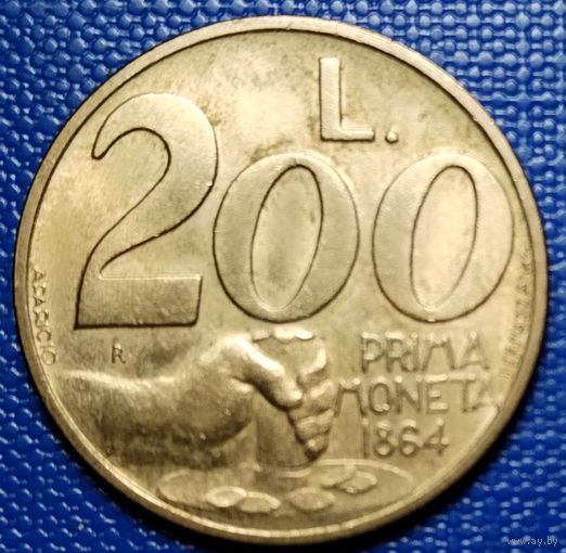 Сан - Марино 200 лир 1991 г.
