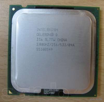 Процессор Intel Celeron D336 2.8 ГГц (Socket 775).