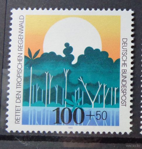 Современная Германия 1992г. Mi.1615 MNH** полная серия