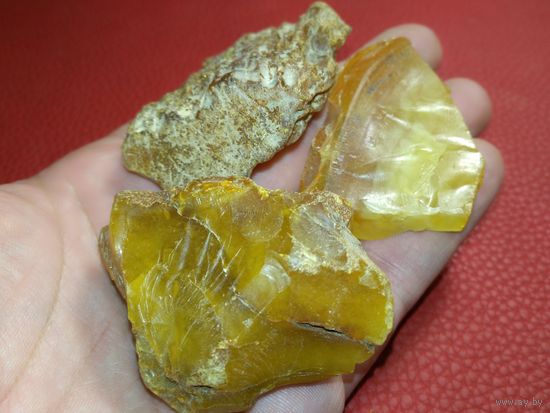 ЯНТАРЬ-. Камень Природный - 99 грамм. Балтика..// по 1уе.гр. //