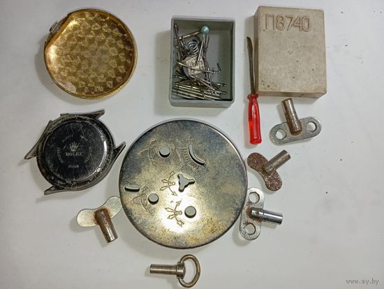 Запчасти для механических часов СССР .