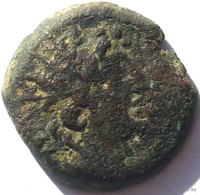 СЕЛЕВКИДЫ. АНТИОХ VIII ГРИП (125-96 ДО Н.Э.) AE18.