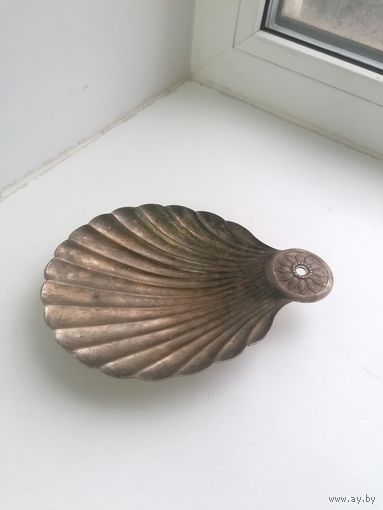 Икорница мельхиор ракушка, Кольчугино