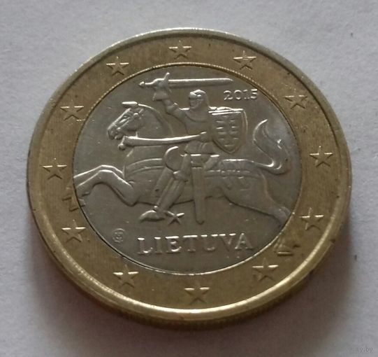 1 евро, Литва 2015 г.