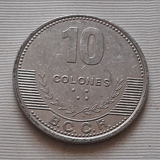 10 колон 2012 г. Коста-Рика