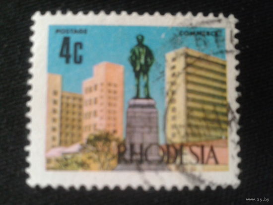 Родезия, 1970. Мемориал К. Родса, Солсбери