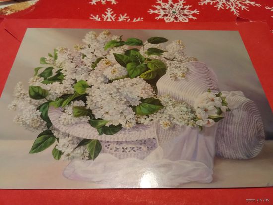 Открытка 2015г. Художник Самарская Елена