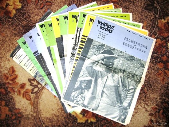 Выкройки ретро: "Wykroje i wzory"("Модели и конструкции"), приложение к журналу "Кobieta i zycie" ("Женщина и жизнь"), Польша