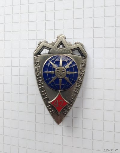 Франция. Полковой знак. 42-й пехотный полк