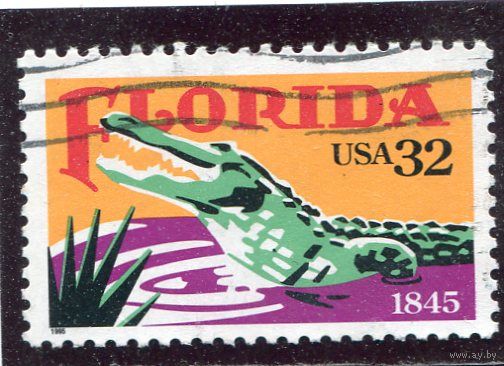 США. 150 лет штата Флорида