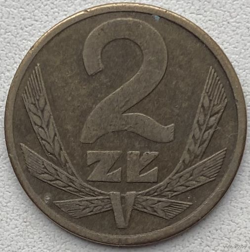 Польша 2 злотых 1980 г.