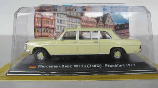 Mercedes-Benz W123 (240D) Taxi Frankfurt 1977 ALTAYA