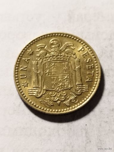 Испания 1 песета 1975(79)