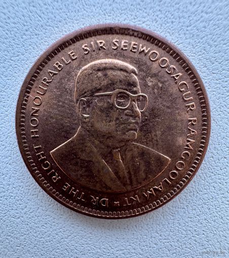 Маврикий 5 центов, 2023 год. Редкость.