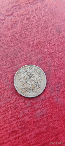 Тринидад и Тобаго 25 цент 1976