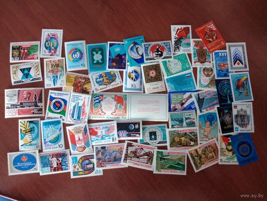 СОБЫТИЯ (49 чистых марок СССР)