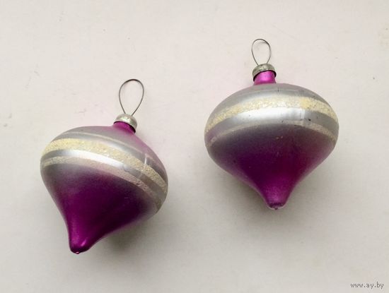 Елочные игрушки 2 шт