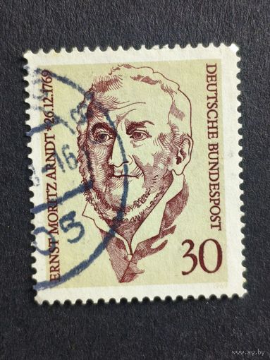 Германия 1969. 200-летие со дня рождения Эрнста Морица Арндта. Полная серия