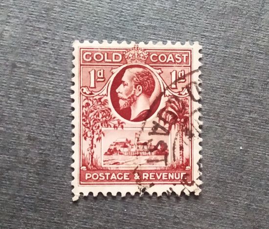 Марка Золотой берег 1928 год