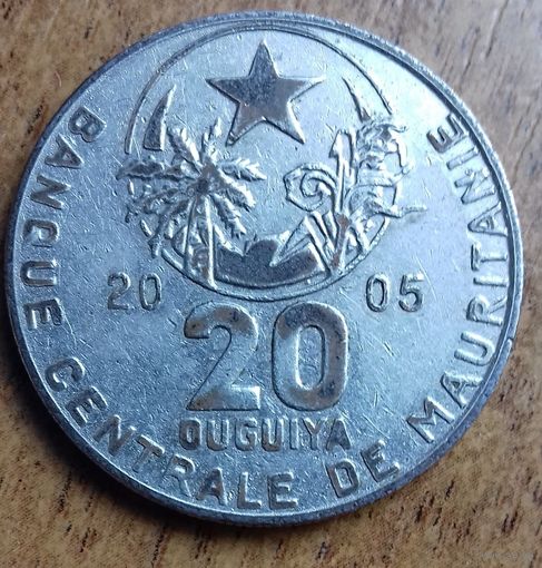 Мавритания 20 угий 2005