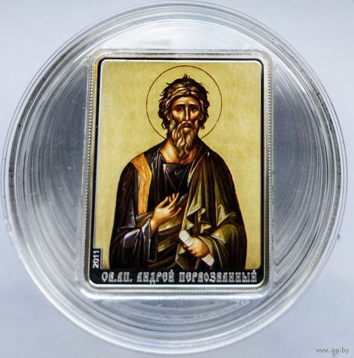 Острова Кука - Андрей Первозванный. Святые покровители, 5 долларов 2011