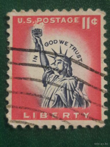 США 1954. Архитектура. Статуя свободы
