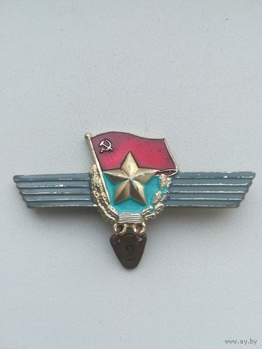 Знак сверхсрочника ВС СССР.