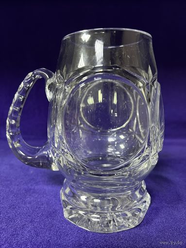 Большой пивной бокал ссср с рубля