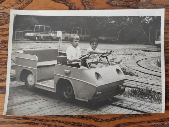 Фотография. Аттракционы. Дети. СССР.