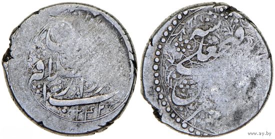 Иран, Персия, Каджары, Фатх Али Шах, 1211-1250 гг.х., кран (6,96 гр.).          .И-7