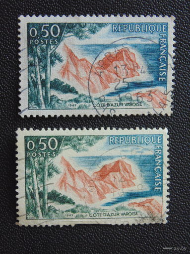 Франция 1963 г. Флора.