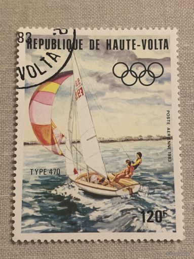 Верхняя Вольта 1983. Парусный спорт