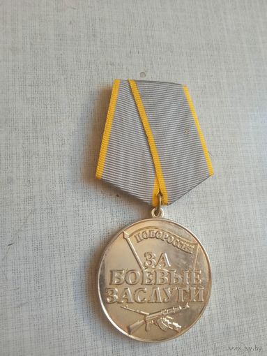 Медаль. За боевые заслуги. Новороссия. (Большая).