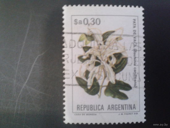 Аргентина 1983 Цветы 0,30