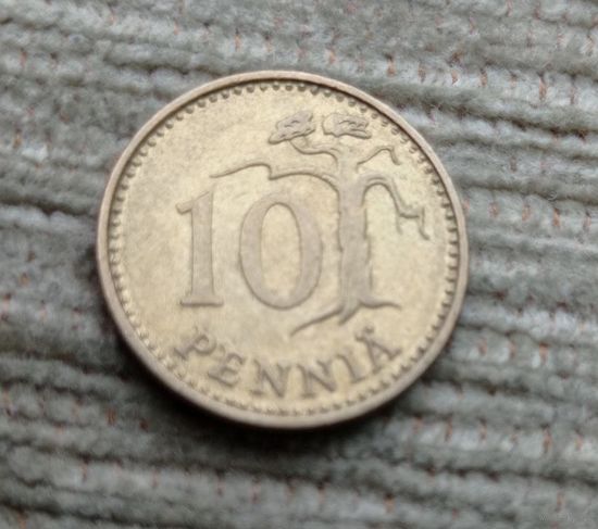 Werty71 Финляндия 10 пенни 1979 Вековое дерево