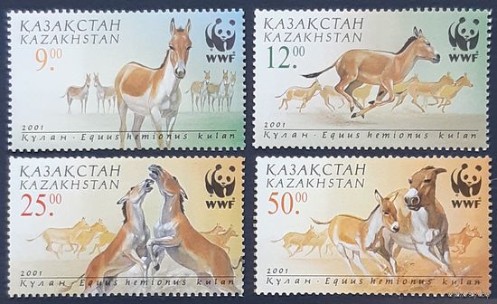 2001 Кулан. Всемирный фонд дикой жизни WWF -Казахстан