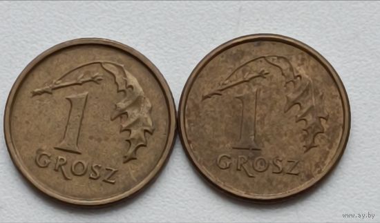Польша. 1 грош 1993 года.