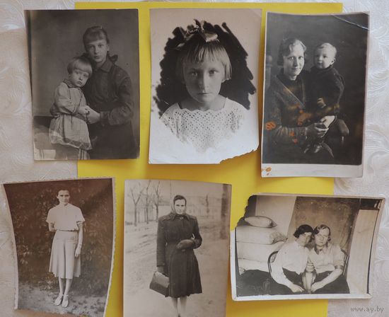 Фото "Женские портреты", 1930-1940-е гг.