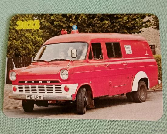 Календарик карманный 2023 авто