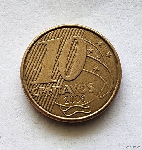 Бразилия 10 сентаво, 2006