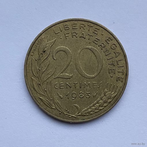 20 сантимов 1983 Франция