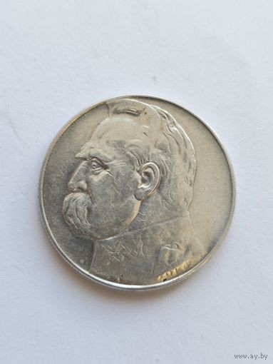 10 злотых Пилсудский 1936